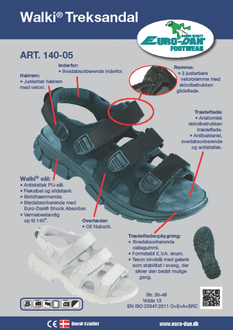 Sandaler - arbejdstøj og sikkerhedssko | Slidstærk beklædning til alle brancher på fyn